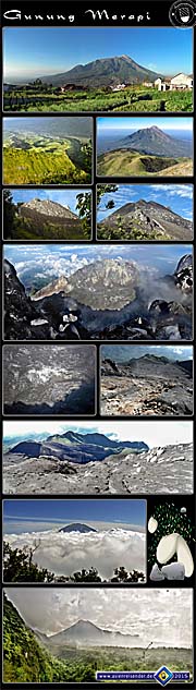 'Photocomposition of Mount | Gunung Merapi' by Asienreisender